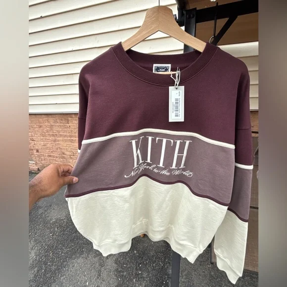 Kith Shirts Kith Panelled Nelson Crewneck Rave Poshmark